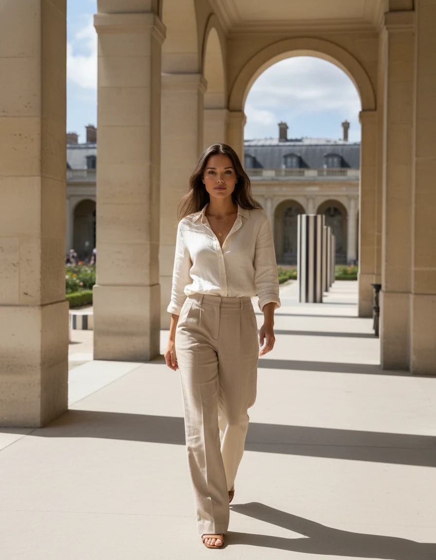Paris — galleries and stone light