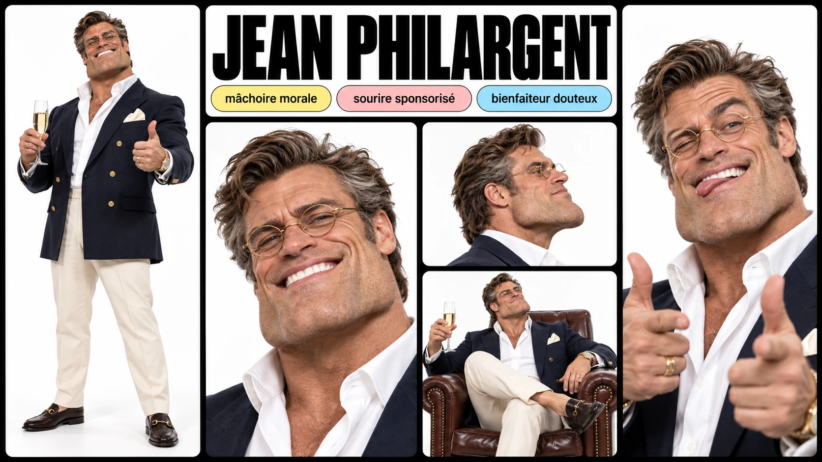 Jean Philargent — silhouette