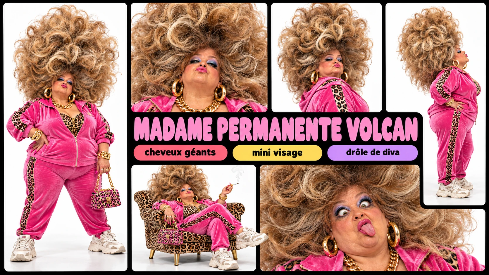 Madame Permanente Volcano — silhouette